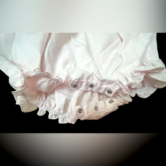 Petit Ami Smock Pink Baby Romper - Picture 2 of 9